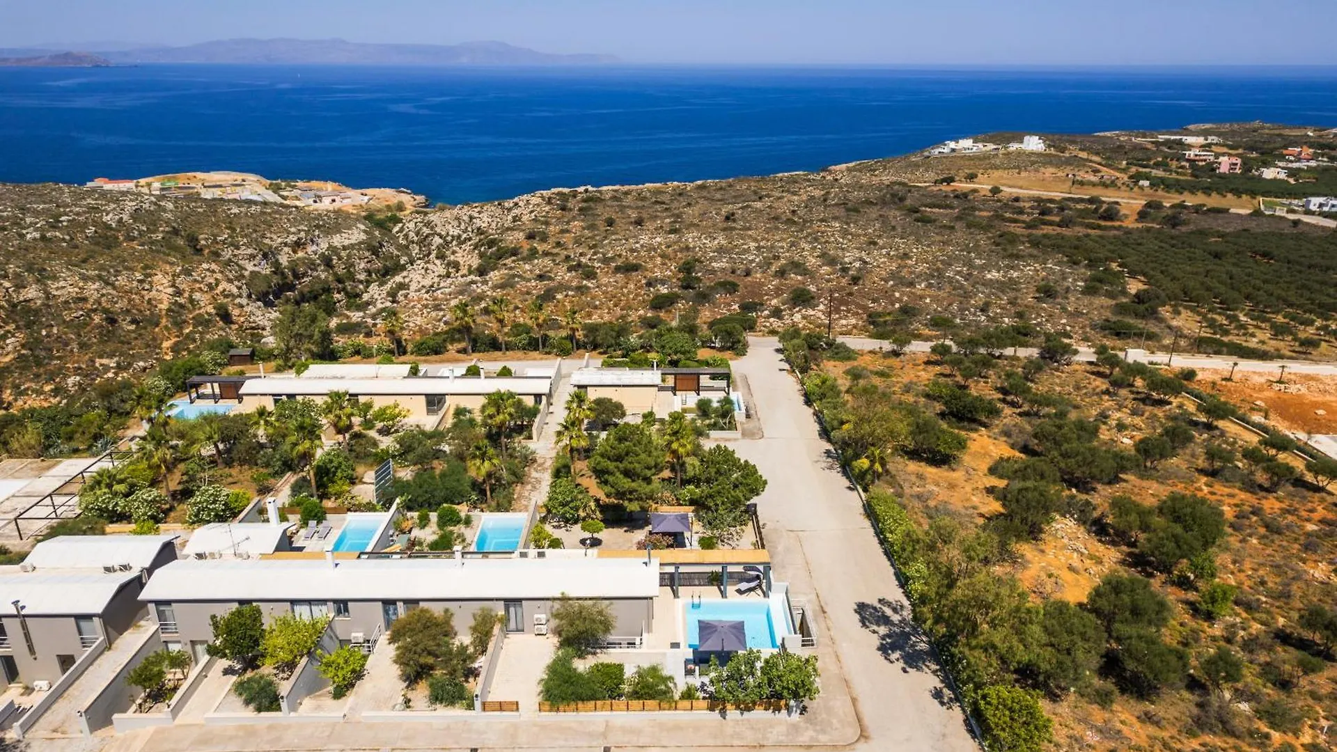 Natura Hill Villa I Sea View Kounoupidhiana