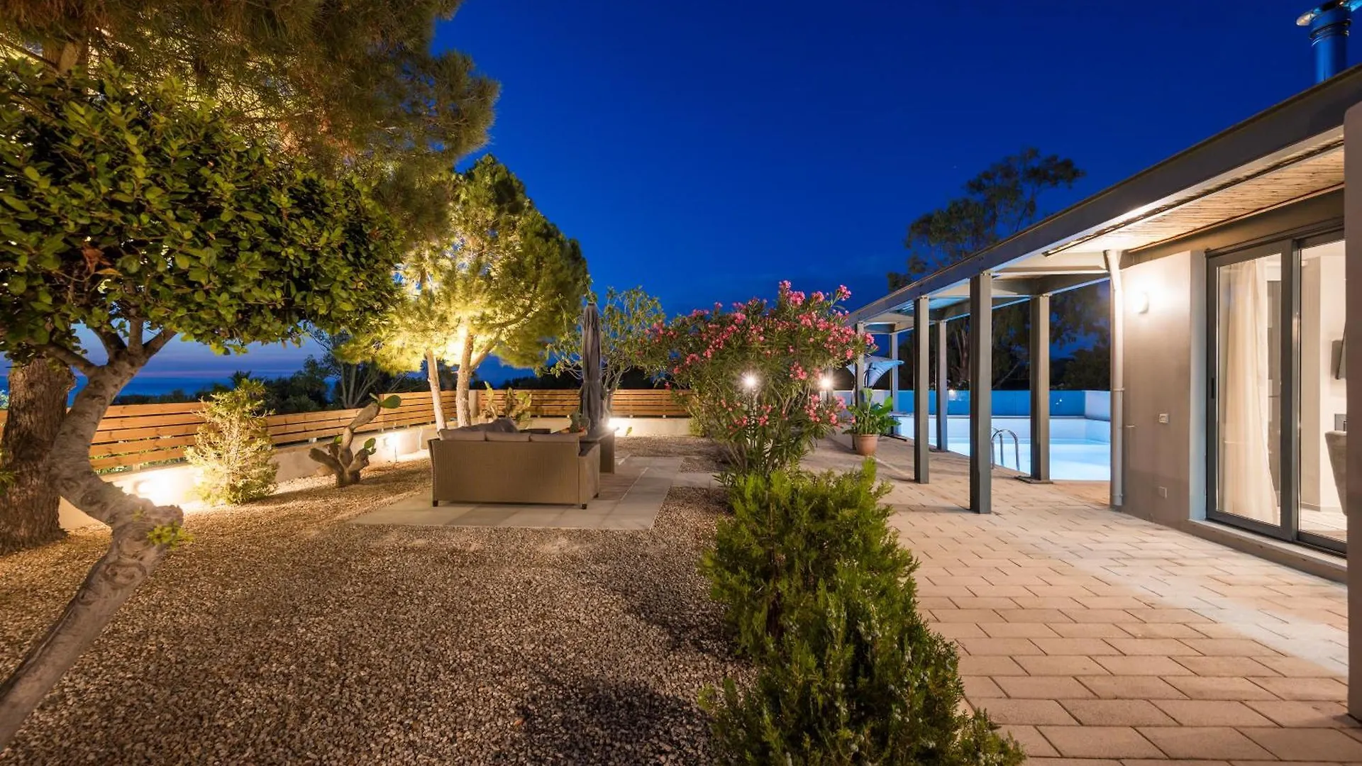 Natura Hill Villa I Sea View Kounoupidhiana