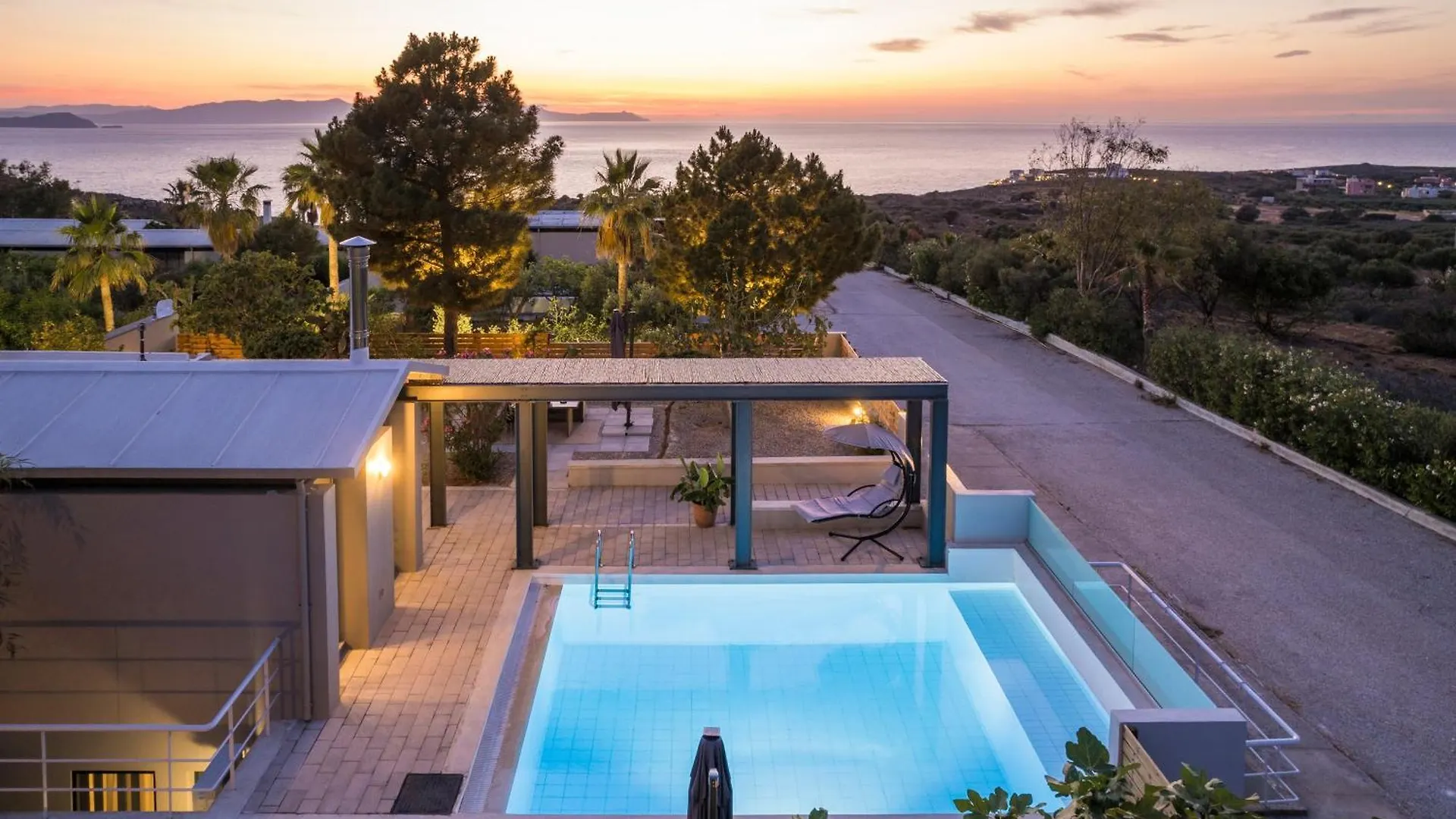 Natura Hill Villa I Sea View Kounoupidhiana